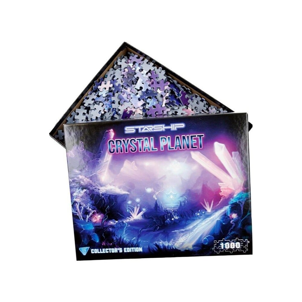Starship Crystal Plantet 1000 Piece Jigsaw Puzzle
